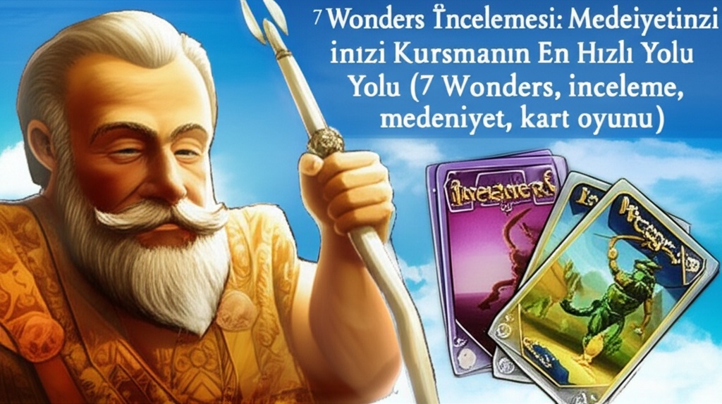 7 Wonders İncelemesi: Medeniyetinizi Kurmanın En Hızlı Yolu (7 Wonders, inceleme, medeniyet, kart oyunu)
