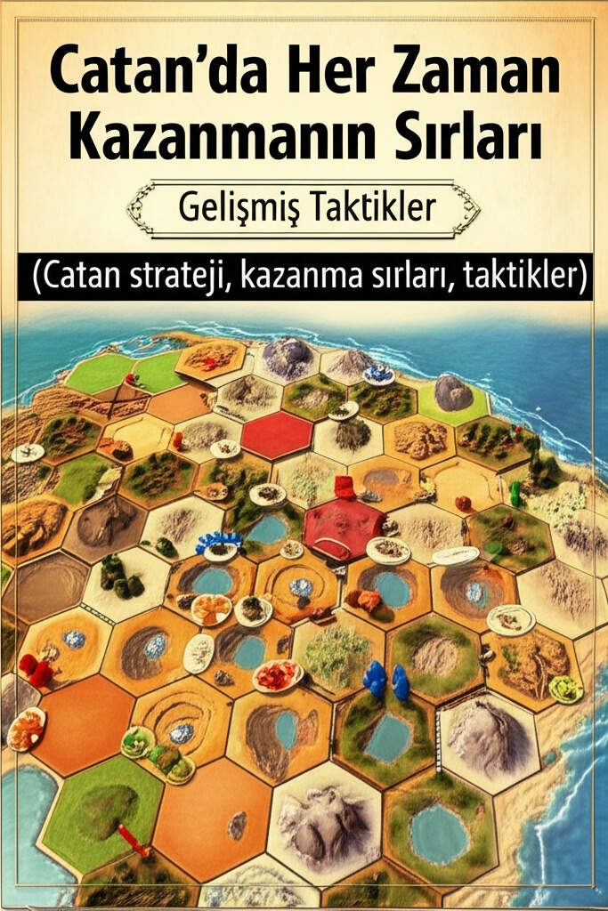 Catan’da Her Zaman Kazanmanın Sırları: Gelişmiş Taktikler (Catan strateji, kazanma sırları, taktikler)