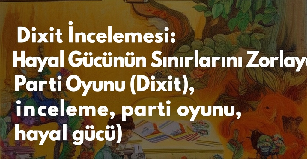 Dixit İncelemesi: Hayal Gücünün Sınırlarını Zorlayan Parti Oyunu (Dixit, inceleme, parti oyunu, hayal gücü)