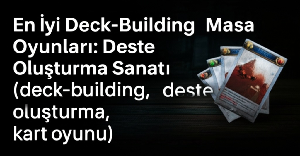 En İyi Deck-Building Masa Oyunları: Deste Oluşturma Sanatı (deck-building, deste oluşturma, kart oyunu)