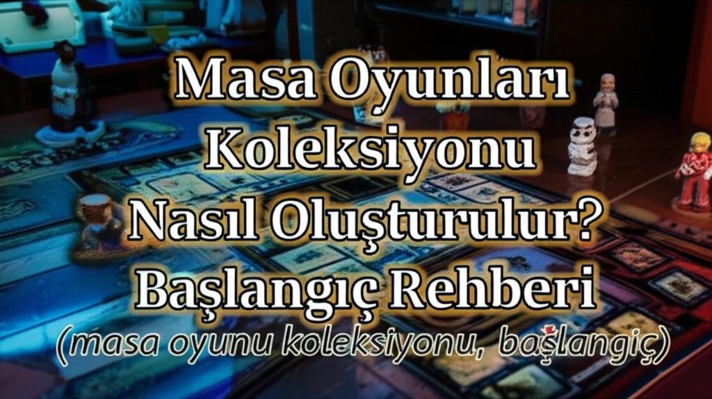 Masa Oyunları Koleksiyonu Nasıl Oluşturulur? Başlangıç Rehberi (masa oyunu koleksiyonu, başlangıç)