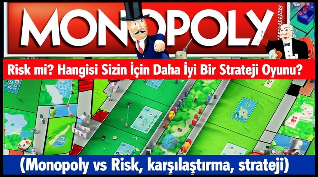 Monopoly mi, Risk mi? Hangisi Sizin İçin Daha İyi Bir Strateji Oyunu? (Monopoly vs Risk, karşılaştırma, strateji)