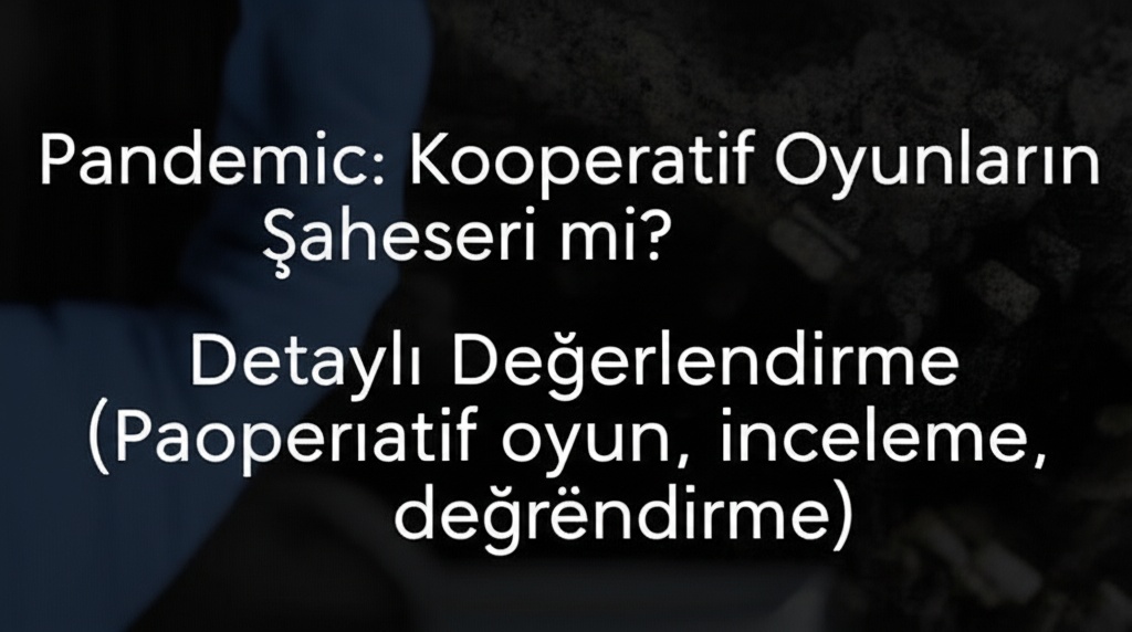 Pandemic: Kooperatif Oyunların Şaheseri mi? Detaylı Değerlendirme (Pandemic, kooperatif oyun, inceleme, değerlendirme)