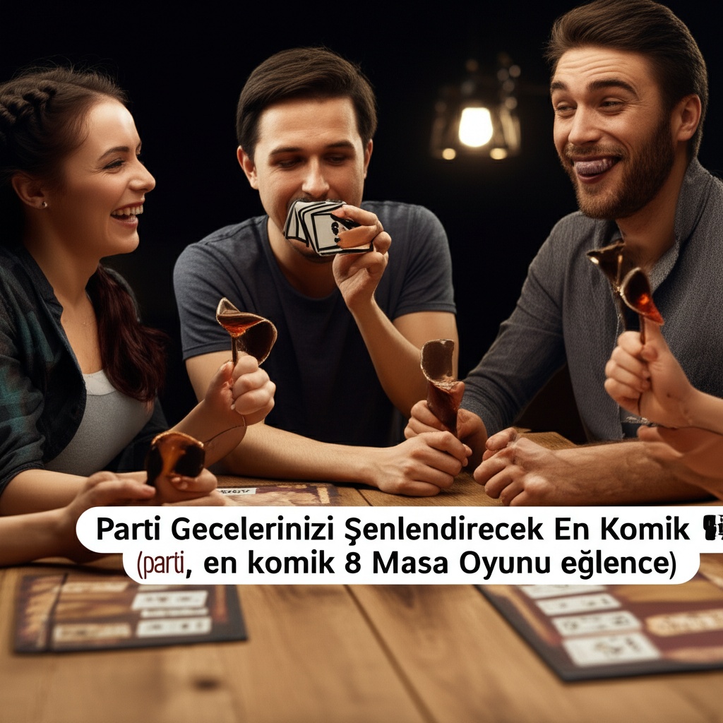 Parti Gecelerinizi Şenlendirecek En Komik 8 Masa Oyunu (parti, en komik, masa oyunu, eğlence)
