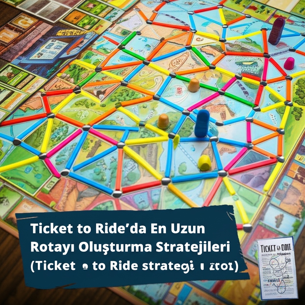 Ticket to Ride’da En Uzun Rotayı Oluşturma Stratejileri (Ticket to Ride strateji, en uzun rota)